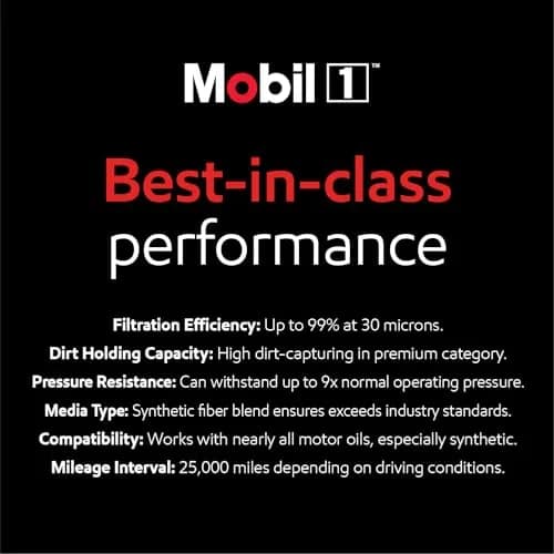Mobil 1 Extended Performance Oil Filter M1-108A | 2 Pack | 2.62 lb (1.19 kg) thumbnail 5