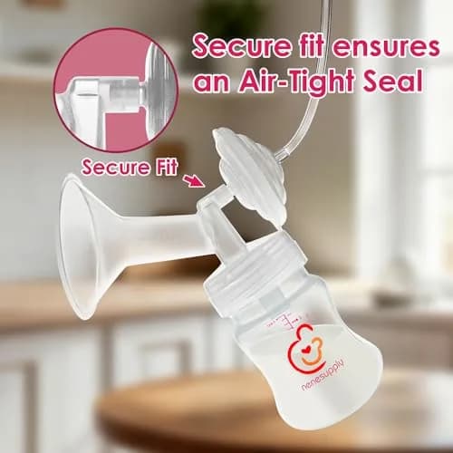NENESUPPLY 19mm (XS) Breast Pump Flanges 2-Pack | Compatible with Spectra S1/S2/9+ thumbnail 5