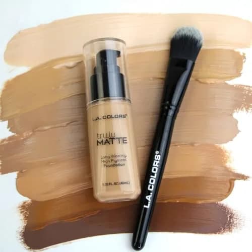 L.A. COLORS Truly Matte Foundation Warm Honey 40ml (1.41 Fl Oz) | Long-Wearing Matte Finish thumbnail 10
