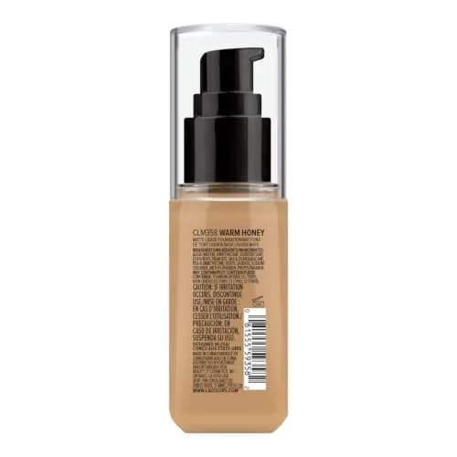 L.A. COLORS Truly Matte Foundation Warm Honey 40ml (1.41 Fl Oz) | Long-Wearing Matte Finish thumbnail 3