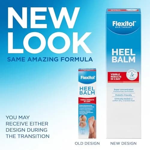 Flexitol Heel Balm Twin Pack 202ml (8 oz) | Clinically Tested for Dry Cracked Heels thumbnail 2