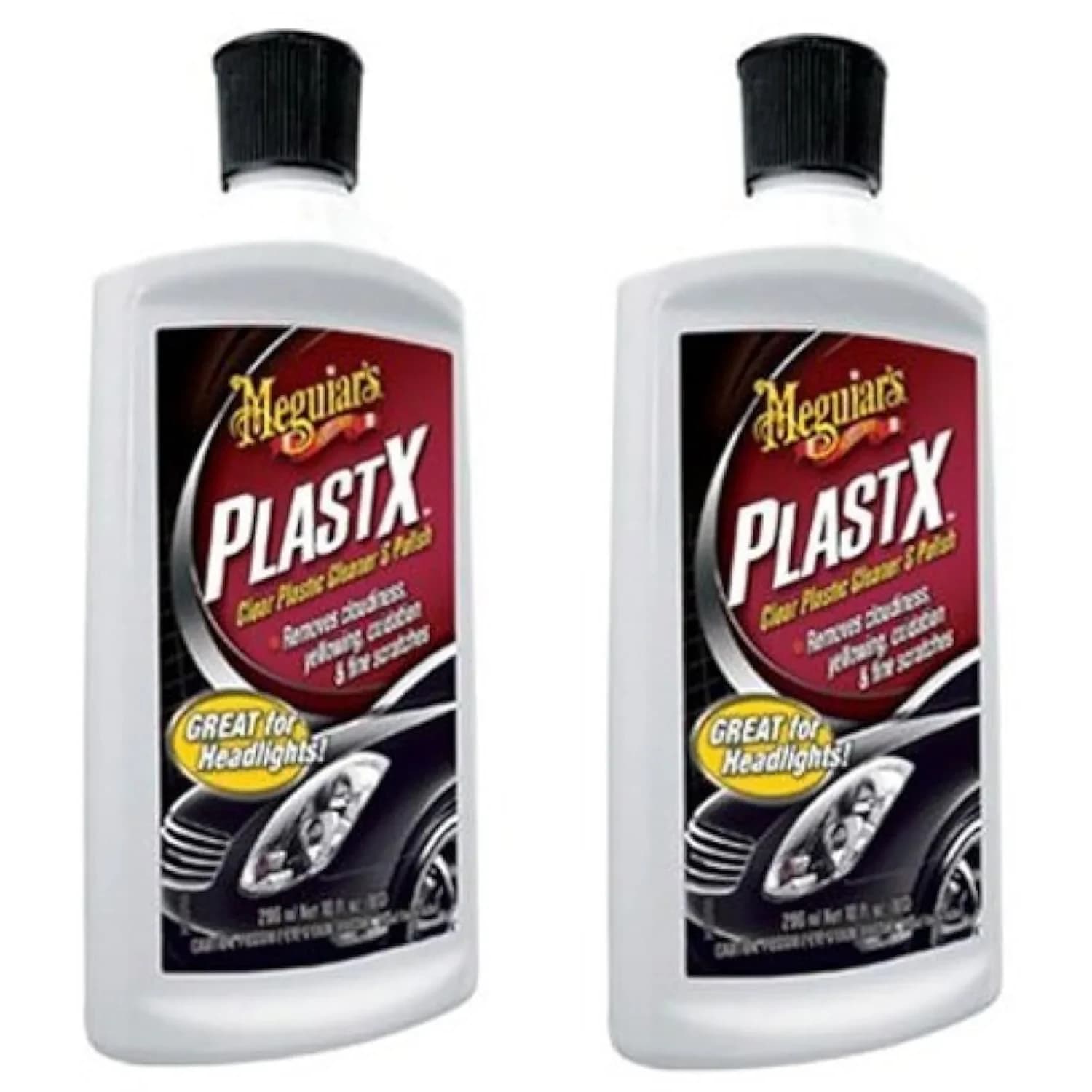 Meguiar's Clear Plastic Cleaner & Polish 20 fl oz (591 ml) | Restores Clarity & Protection