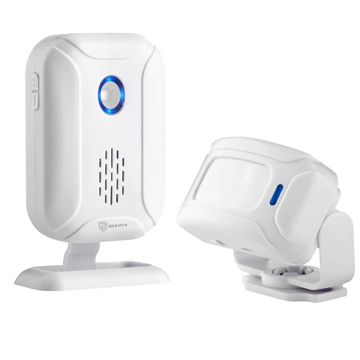 HENDUN Motion Sensor Doorbell & Bed Alarm for Elderly Dementia | 1 Receiver & 1 Transmitter - main product image