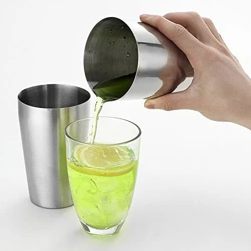 QLL Professional Boston Shaker Set 20oz & 28oz | Stainless Steel Cocktail Barware thumbnail 7