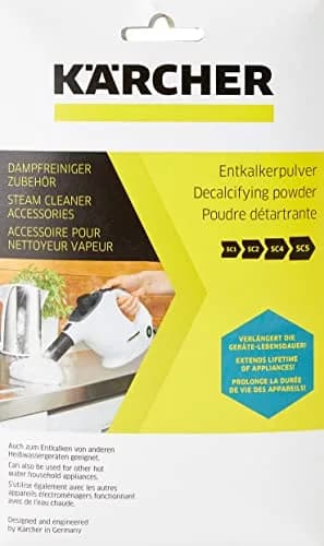 Kärcher RM Descaling Powder for Steam Cleaners & Coffee Machines, 6 x 17g (102g Total) | Extends Appliance Life thumbnail 1