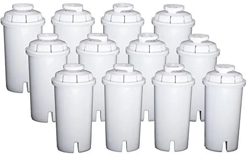Sapphire Water Filters Compatible with Brita & Pur Pitchers, 12-Pack | Copper & Mercury Removal thumbnail 1