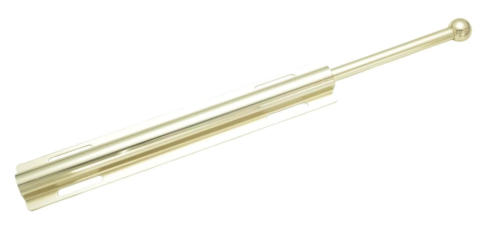 H. Bowes 12" Valet Rod 30.48cm (12") Polished Chrome | Pull-Out Closet Rod for Organization — Polished Blass