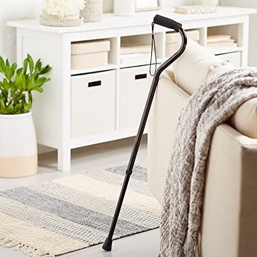 McKesson Offset Handle Cane 30-39 in | Lightweight Aluminum Support up to 300 lbs thumbnail 6