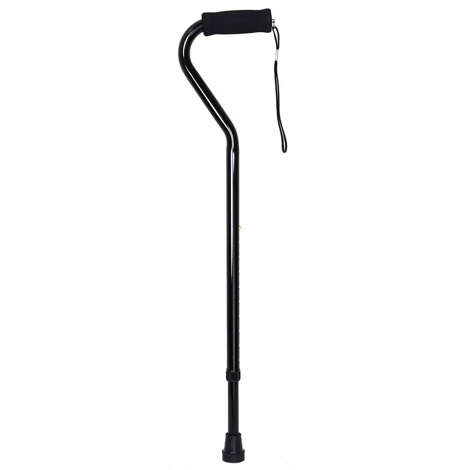 McKesson Offset Handle Cane 30-39 in | Lightweight Aluminum Support up to 300 lbs