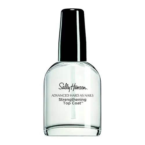 Sally Hansen Hard As Nails Strengthening Top Coat 13.3ml (0.45 Fl Oz) | Prevents Breakage & Splitting thumbnail 1