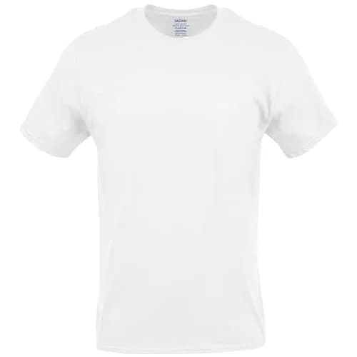 Gildan Men's Crew T-Shirts, Multipack, Style G1100, White (6-Pack), Small | Soft breathable cotton, moisture-wicking comfort thumbnail 5