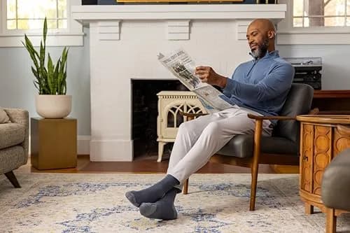 Dr. Scholl's Men's Advanced Relief Casual Crew Socks 2 Pairs | Blister Guard® Support & Comfort thumbnail 6