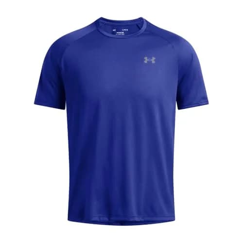 Under Armour Men's Tech 2.0 Short-Sleeve T-Shirt Royal/Graphite Small | Quick-Dry & Sweat-Wicking Performance thumbnail 7