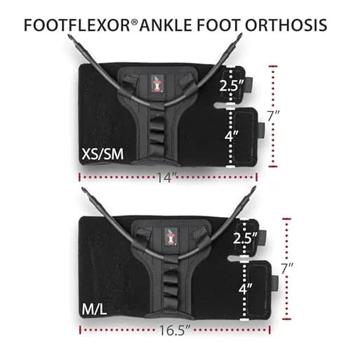Core Products FootFlexor Foot Drop Brace M/L | Adjustable Dorsiflexion Support for Natural Gait thumbnail 6