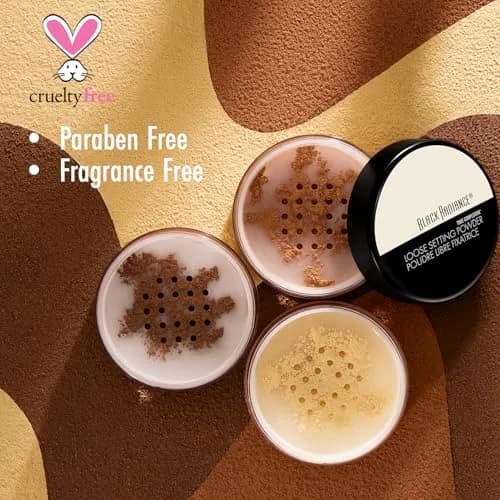 Black Radiance True Complexion Loose Setting Powder Banana 15g (0.52 oz) | Minimizes Imperfections & Sets Makeup All Day thumbnail 6