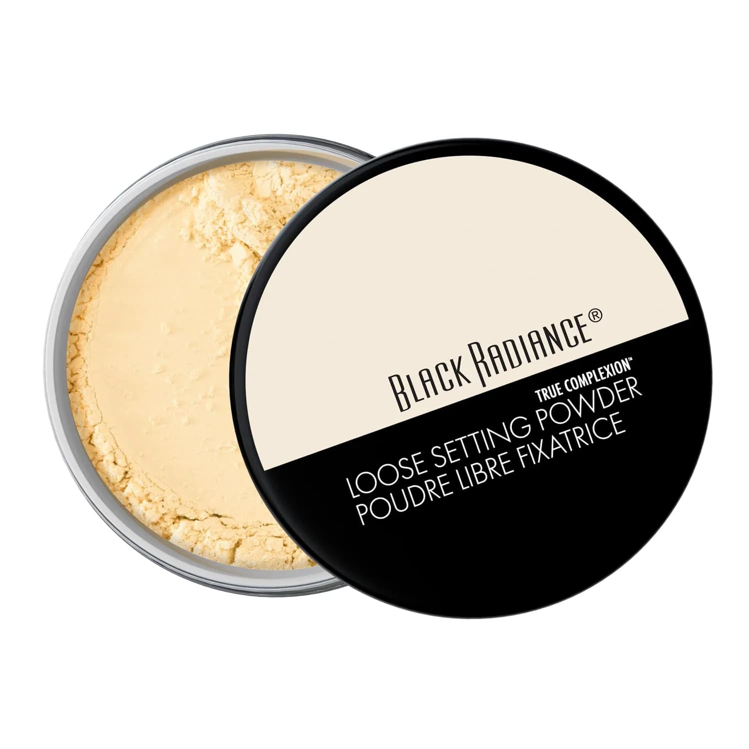 Black Radiance True Complexion Loose Setting Powder Cocoa Kisses 18.14 g (0.64 oz) | Sets Makeup for All Day Wear — Banana