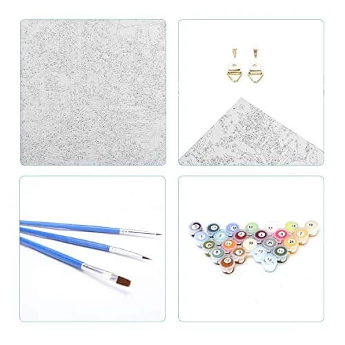 Komking DIY Paint by Numbers for Adults & Kids | 40.6x50.8 cm (16x20 inch) thumbnail 4