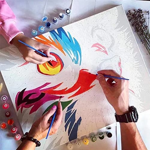 Komking DIY Paint by Numbers for Adults & Kids | 40.6x50.8 cm (16x20 inch) thumbnail 3