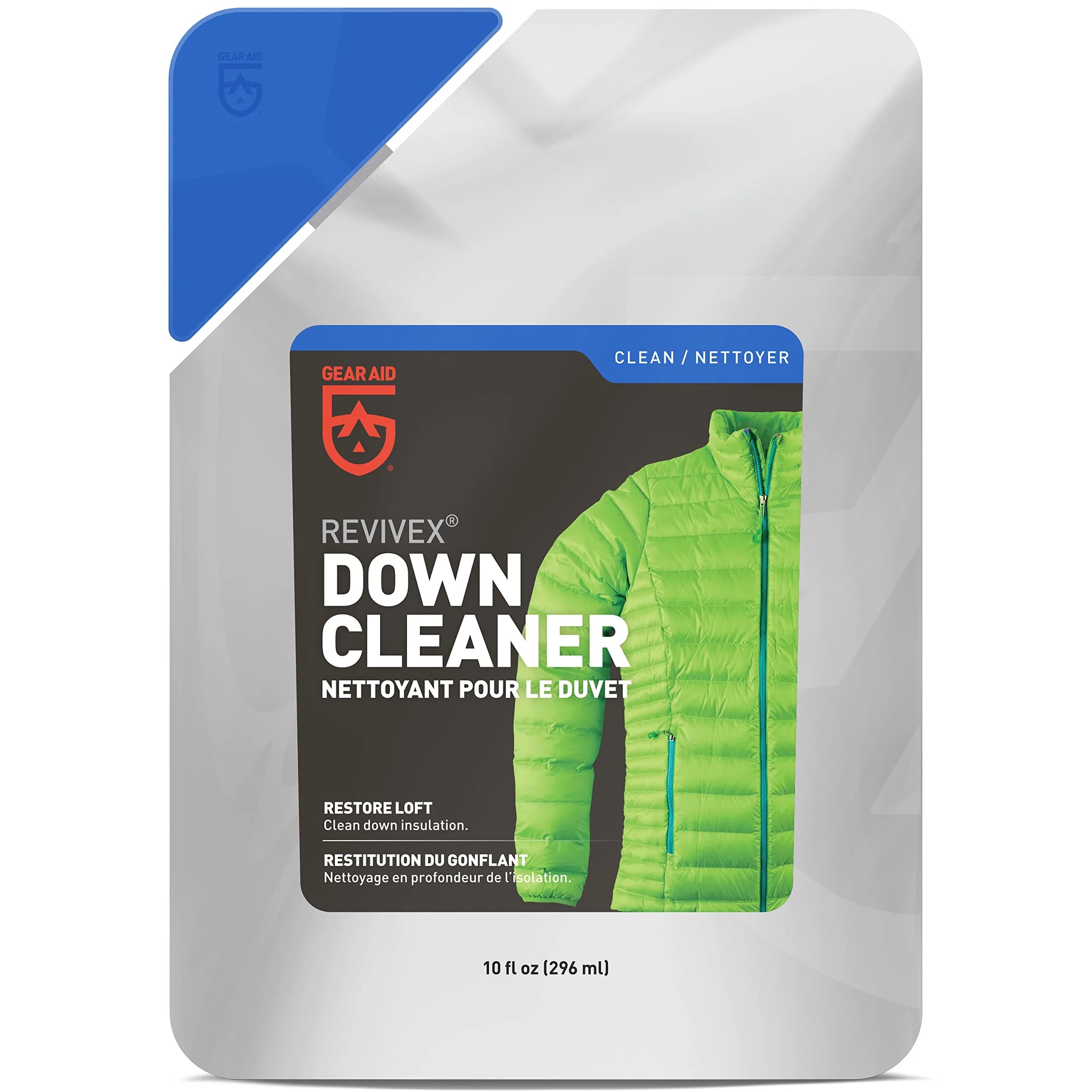 GEAR AID Revivex Down Cleaner 296ml (10 Fl Oz) | Restores Loft and Warmth - main product image