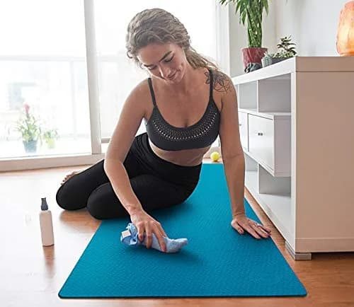 IUGA Yoga Mat Thick Non Slip Anti-tear Pilates Mat 72" x 24" x 6mm | Eco Friendly Workout Support thumbnail 7