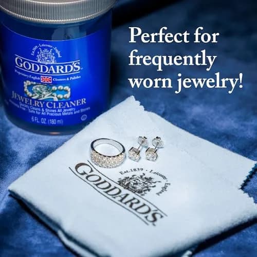 Goddard's Silver Polishing Cloth 2 Pack | Cleans and Protects Silverware & Jewelry thumbnail 3
