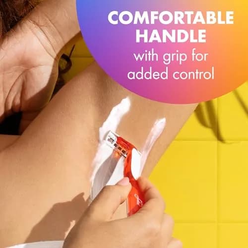 BIC Soleil 3 Colors Women's Disposable Razor 14-Pack | Triple-Blade, Aloe Vera, Dorm Essential thumbnail 4