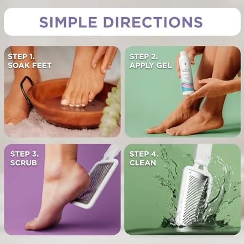 Lee Beauty Professional Gel Callus Remover 8oz (237ml) | Fast-Acting Formula for Smoother Feet thumbnail 6