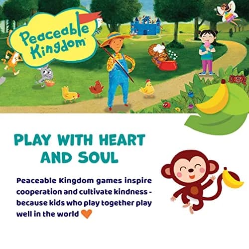 Peaceable Kingdom Monkey Around First Game for Toddlers Interactive Play with Parent Ages 2+ | Gross Motor Skill Development thumbnail 8