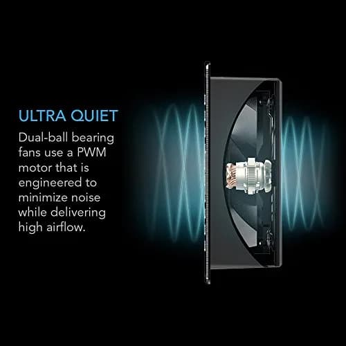 AC Infinity AIRFRAME T7-N Black | High-Airflow Cooling Fan System 17" for AV Equipment Rooms thumbnail 4