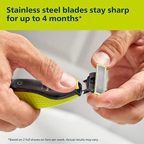 Philips Norelco OneBlade Face + Body Hybrid Electric Trimmer and Shaver QP2630/70 | 60 Min Runtime thumbnail 8