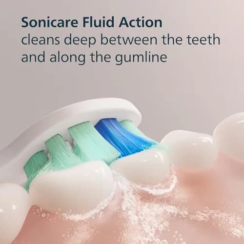 Philips Sonicare C2 Plaque Control Replacement Toothbrush Heads, White, 3 Pack | Removes 700% More Plaque thumbnail 5