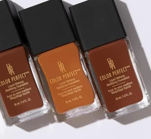 Black Radiance Color Perfect Liquid Foundation Makeup Espresso 29.57ml (1 Fl Oz) | Full Coverage for Deep Skin Tones thumbnail 6