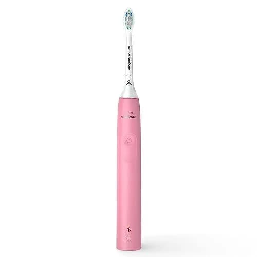 Philips Sonicare ProtectiveClean 4100 Rechargeable Electric Power Toothbrush, Pink, 1 Count | Gentle Clean with Pressure Sensor thumbnail 2