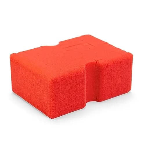 Optimum Big Red Sponge – The Original Made in USA Crosscut Rinseless Sponge - Safe for All Paint Types, Use for No Rinse Vehicle Wash and Car Wash Soap thumbnail 1