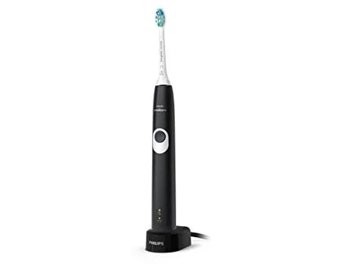 Philips Sonicare ProtectiveClean 4100 Rechargeable Electric Power Toothbrush, Black, 1 Count | Removes up to 7x More Plaque thumbnail 1