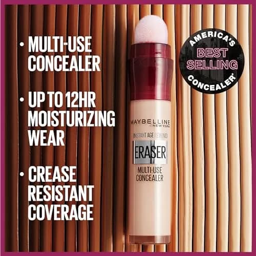 Maybelline Instant Age Rewind Eraser Concealer 6ml (0.2 Fl Oz) | Corrects Dark Circles & Brightens Skin thumbnail 4