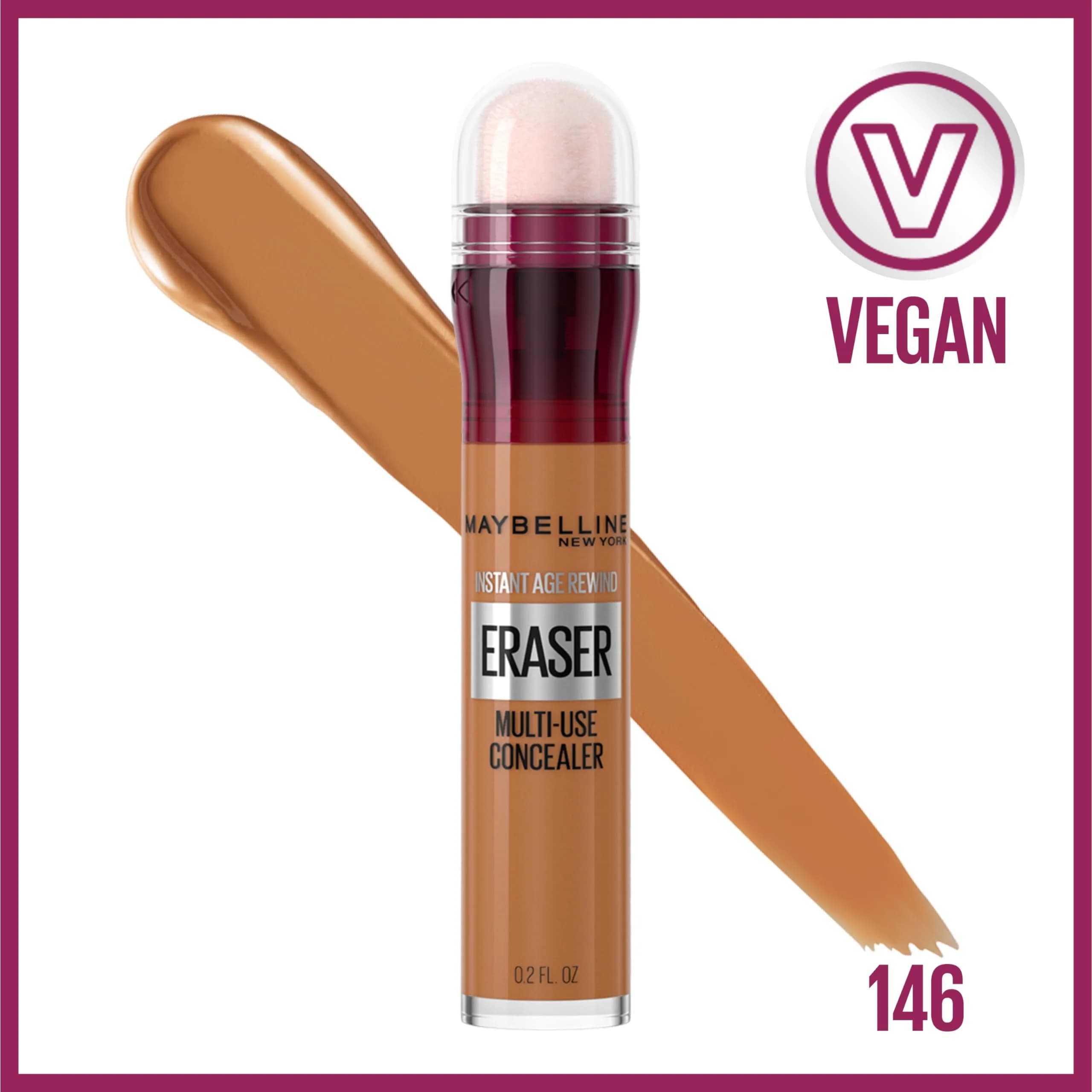 Maybelline Instant Age Rewind Eraser Dark Circles Concealer, 5ml (0.2 Fl Oz) (146) | Erase Dark Circles & Brighten Skin thumbnail 2