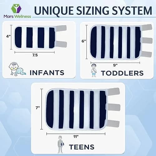 MARS WELLNESS Pediatric Elbow Immobilizer Splint | Toddler/Kids Arm Restraint - 1 Count thumbnail 2