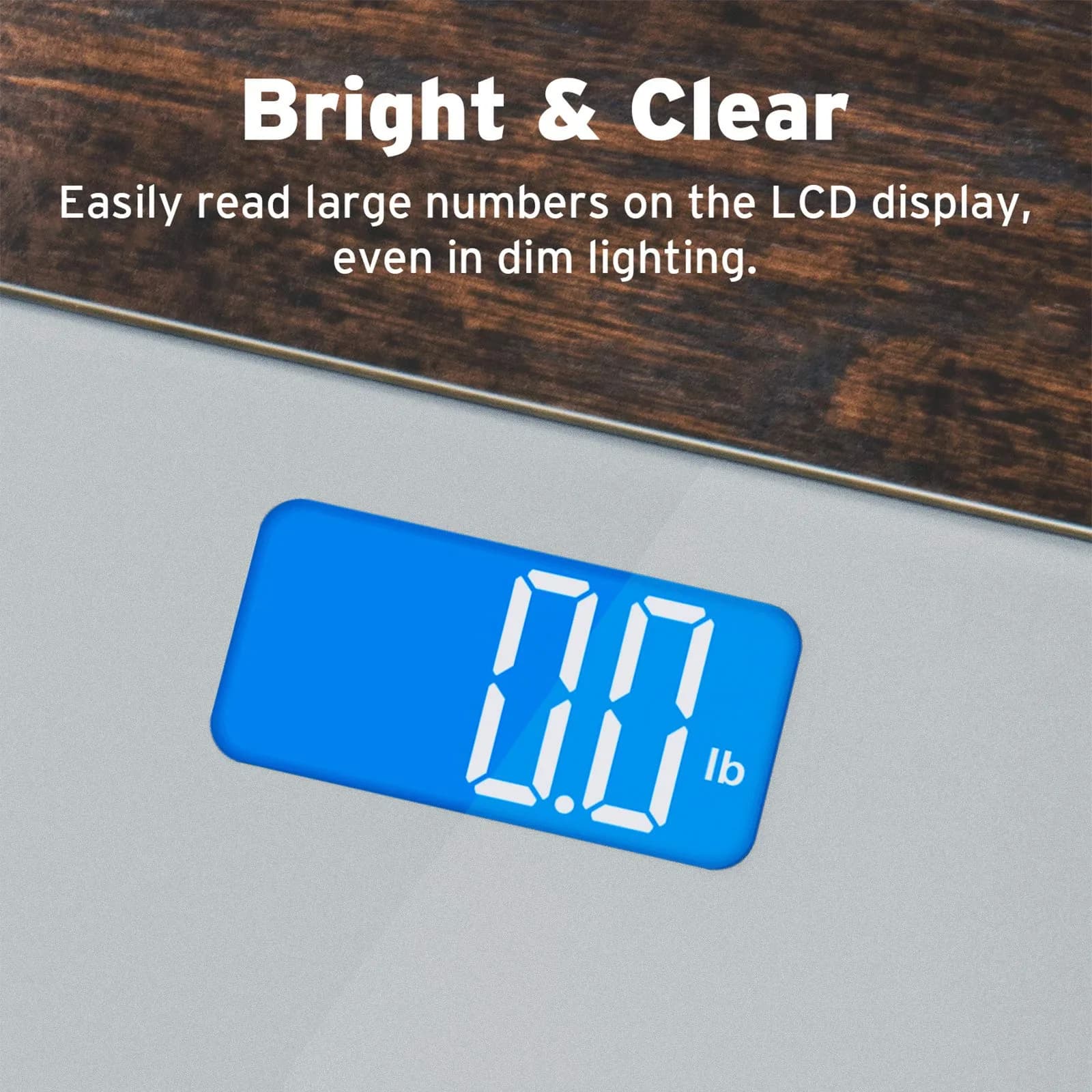 Etekcity Digital Bathroom Weight Scale with Backlight Display | Accurate High Precision Measurements