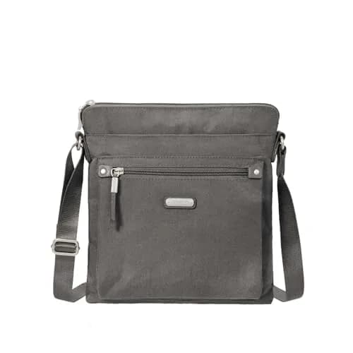 Baggallini Go Bagg with RFID Wristlet - Lightweight Travel Crossbody Bag for Women thumbnail 4
