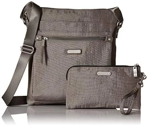 Baggallini Go Bagg with RFID Wristlet - Lightweight Travel Crossbody Bag for Women thumbnail 8