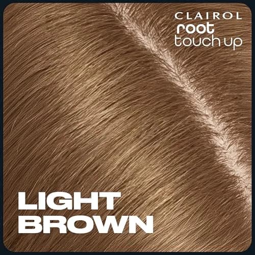 Clairol Root Touch-Up Powder Light Brown | 0.07 oz (2 g) | Ammonia-Free Gray Coverage Stick thumbnail 4