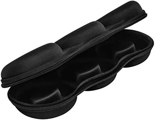 WATCHPOD Triple Watch Travel Case Storage Organizer For 3 Watches | Tough Portable Protection w/Zipper Fits All Wristwatches & Smart Watches Up To 50mm (Black) thumbnail 3