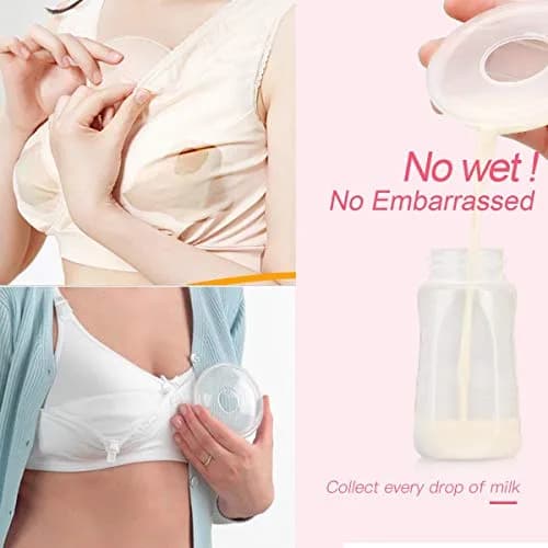 Zdolmy Breast Shells Milk Saver 2 Count (Pack of 1) | BPA-Free Reusable Silicone for Breast Milk Collection thumbnail 5