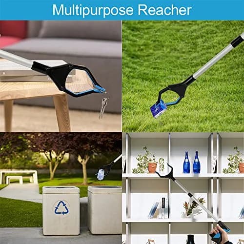 ZAYAD Reacher Grabber Tool 45cm (17.7") | Foldable Litter Picker with Rotating Head for Easy Grabbing thumbnail 2