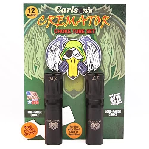 Carlson's Choke Tubes 12 Gauge Compatible for Beretta Benelli Mobil 2 Pack Blued Steel | Mid & Long Range thumbnail 1