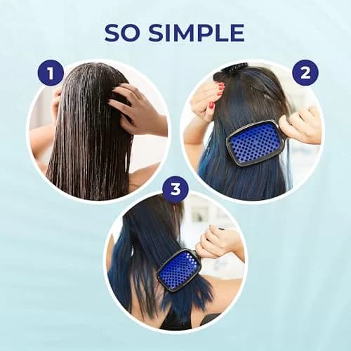 FHI Heat UNbrush Detangling Hair Brush Galaxy Blue | Pain-Free Wet & Dry Hair Care thumbnail 7