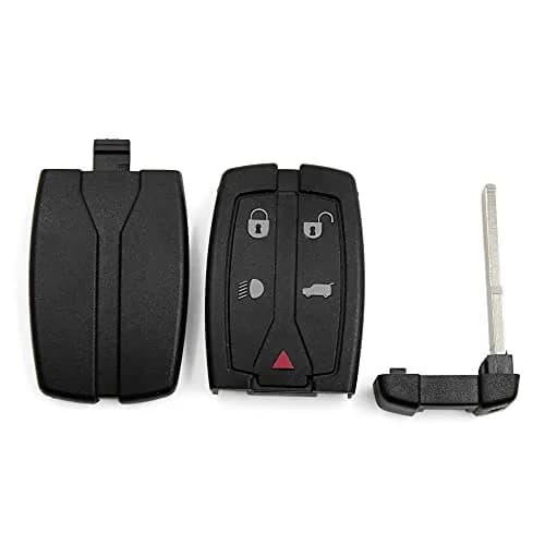 uxcell 5 Button Key Fob Shell Case for Land Rover Freelander Discovery 2 - Black | Aftermarket Replacement thumbnail 1