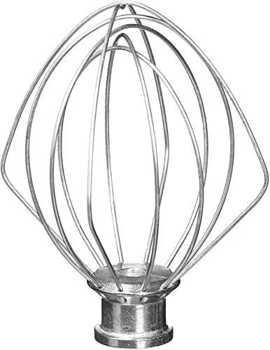 TIZZE 6-Wire Whisk Attachment for KitchenAid Tilt-Head Mixers 4.5QT/5QT | Aluminum Head with Stainless Steel Wires thumbnail 1