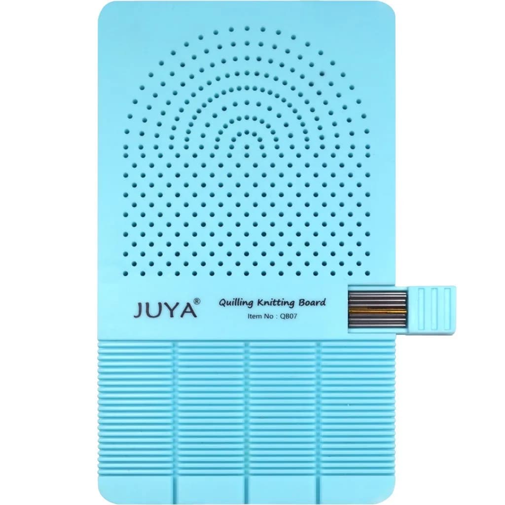 JUYA 2-in-1 Quilling Knitting Board with Pin Board and Grooves | Compact Art & Craft Tool for Paper Designs - main product image